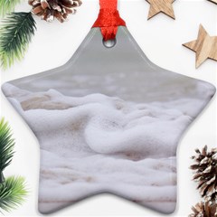 Ocean Seafoam Star Ornament (two Sides)