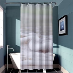 Ocean Seafoam Shower Curtain 36  X 72  (stall)  by TheLazyPineapple