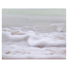 Ocean Seafoam Double Sided Flano Blanket (medium)  by TheLazyPineapple