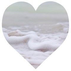 Ocean Seafoam Wooden Puzzle Heart by TheLazyPineapple