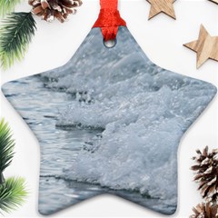 Ocean Waves Ornament (star)