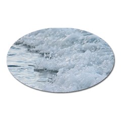 Ocean Waves Oval Magnet by TheLazyPineapple