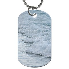 Ocean Waves Dog Tag (one Side) by TheLazyPineapple