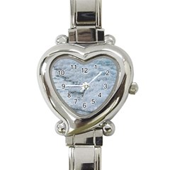 Ocean Waves Heart Italian Charm Watch by TheLazyPineapple