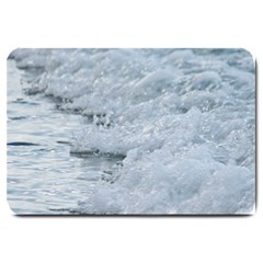 Ocean Waves Large Doormat  by TheLazyPineapple