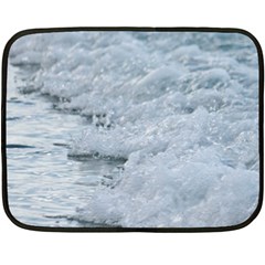 Ocean Waves Double Sided Fleece Blanket (mini)  by TheLazyPineapple