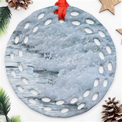 Ocean Waves Ornament (round Filigree)