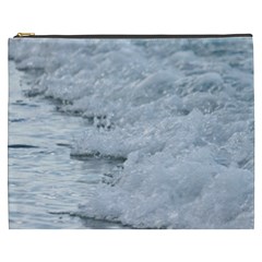 Ocean Waves Cosmetic Bag (xxxl) by TheLazyPineapple