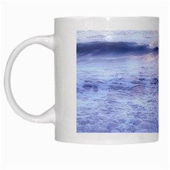 Pink Ocean Dreams White Mugs by TheLazyPineapple