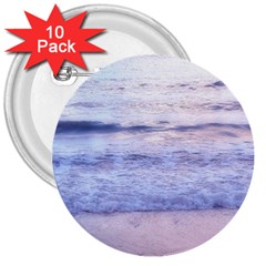 Pink Ocean Dreams 3  Buttons (10 Pack)  by TheLazyPineapple