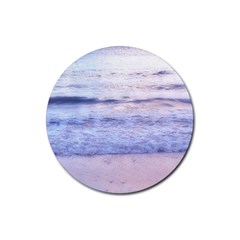 Pink Ocean Dreams Rubber Round Coaster (4 Pack)  by TheLazyPineapple