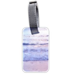 Pink Ocean Dreams Luggage Tag (two Sides) by TheLazyPineapple