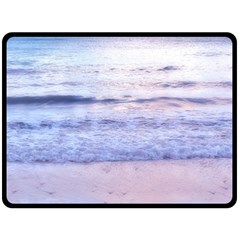 Pink Ocean Dreams Double Sided Fleece Blanket (large)  by TheLazyPineapple