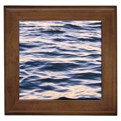 Ocean At Dusk Framed Tile by TheLazyPineapple