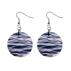 Ocean At Dusk Mini Button Earrings by TheLazyPineapple