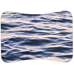 Ocean At Dusk Velour Seat Head Rest Cushion by TheLazyPineapple