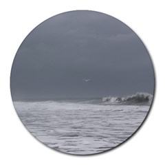 Stormy Seas Round Mousepads