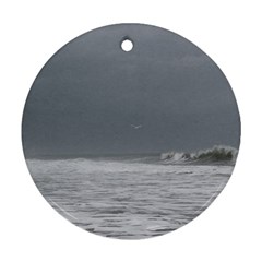 Stormy Seas Ornament (round) by TheLazyPineapple