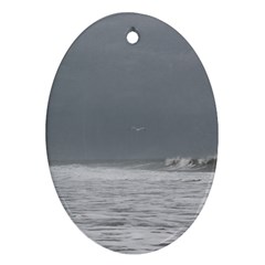 Stormy Seas Ornament (oval)