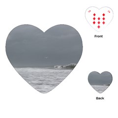 Stormy Seas Playing Cards Single Design (heart)