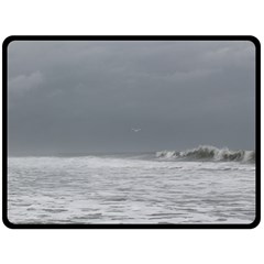 Stormy Seas Fleece Blanket (large)  by TheLazyPineapple