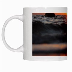 Ocean Sunrise White Mugs by TheLazyPineapple