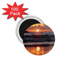 Ocean Sunrise 1 75  Magnets (100 Pack)  by TheLazyPineapple