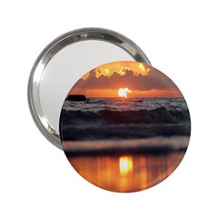 Ocean Sunrise 2 25  Handbag Mirrors by TheLazyPineapple