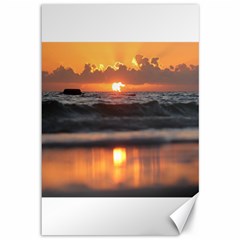 Ocean Sunrise Canvas 12  X 18  by TheLazyPineapple