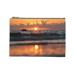 Ocean Sunrise Cosmetic Bag (large)