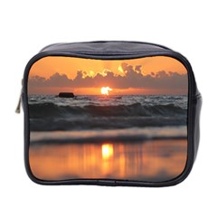 Ocean Sunrise Mini Toiletries Bag (two Sides)