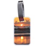 Ocean Sunrise Luggage Tag (two sides) Front