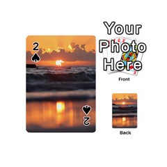 Ocean Sunrise Playing Cards 54 Designs (mini) by TheLazyPineapple