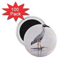 Beach Heron Bird 1 75  Magnets (100 Pack)  by TheLazyPineapple