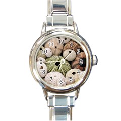 Sea Urchins Round Italian Charm Watch by TheLazyPineapple