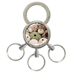 Sea Urchins 3-ring Key Chain