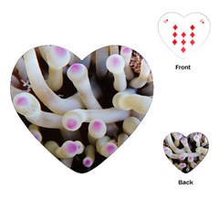 Sea Anemone Playing Cards Single Design (heart)