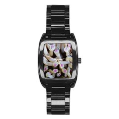 Sea Anemone Stainless Steel Barrel Watch by TheLazyPineapple