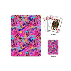 Flowers 50 Playing Cards Single Design (mini) by ArtworkByPatrick