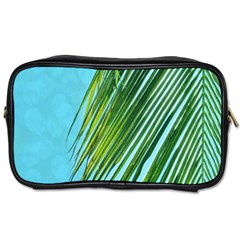 Tropical Palm Toiletries Bag (one Side) by TheLazyPineapple