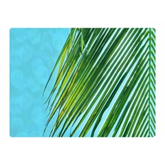 Tropical Palm Double Sided Flano Blanket (mini)  by TheLazyPineapple