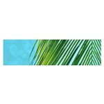 Tropical Palm Satin Scarf (Oblong) Front