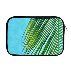 Tropical Palm Apple Macbook Pro 17  Zipper Case by TheLazyPineapple