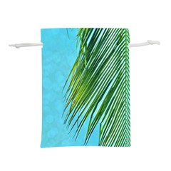 Tropical Palm Lightweight Drawstring Pouch (l) by TheLazyPineapple