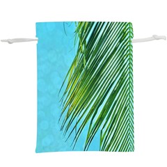 Tropical Palm  Lightweight Drawstring Pouch (XL)