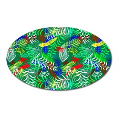 Flowers 50 1 Oval Magnet by ArtworkByPatrick