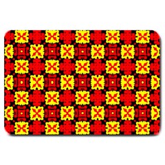 Rby-c-4-9 Large Doormat  by ArtworkByPatrick