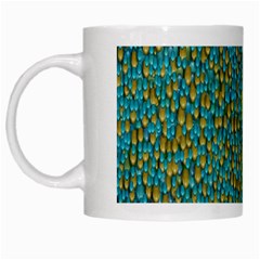 Sun In  The Soft Rainfall Nature Is Blooming White Mugs by pepitasart