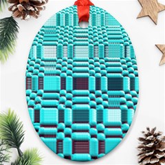 469823231 Glitch37 Ornament (oval) by ScottFreeArt