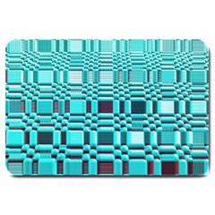 469823231 Glitch37 Large Doormat  by ScottFreeArt